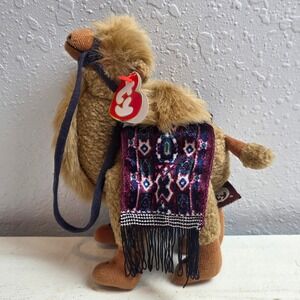 1993 Ty Attic Treasures 'Lawrence the Camel' Retired Tagged Beanie Baby